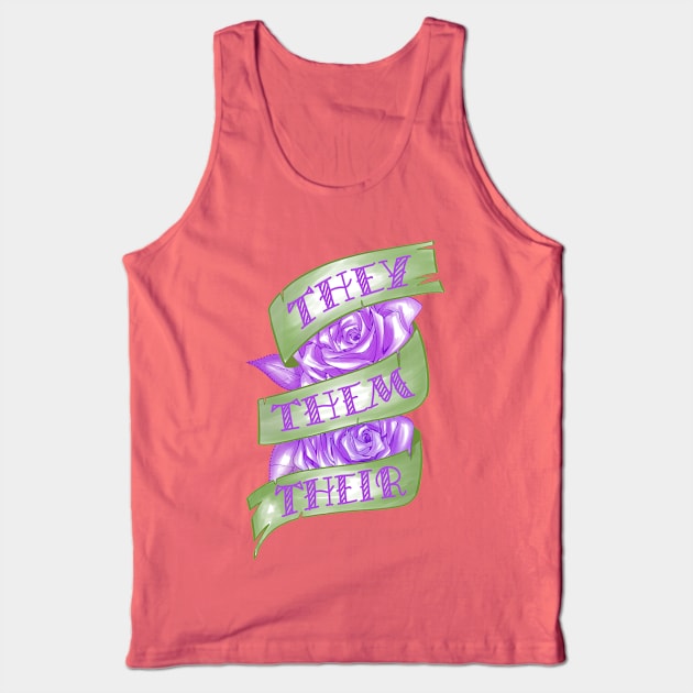 They/Them/Their Tank Top by Kytri